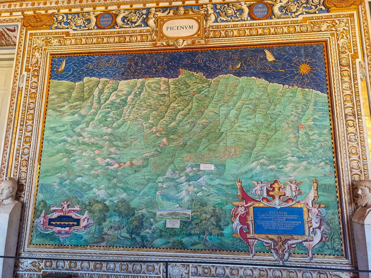 Galeria Map w Muzeach Watykańskich